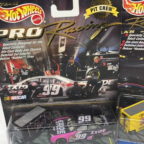 1998 Mattel Hot Wheels Pro Racing Pit Crew Die CastCar Sets - Picture 2 of 5
